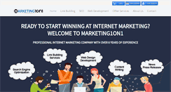 Desktop Screenshot of marketing1on1.com
